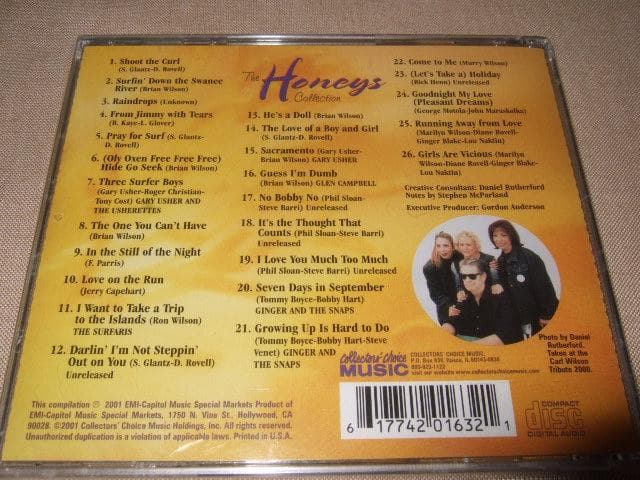 THE HONEYS,新品未開封,BRIAN WILSON,ビーチ・ボーイズ