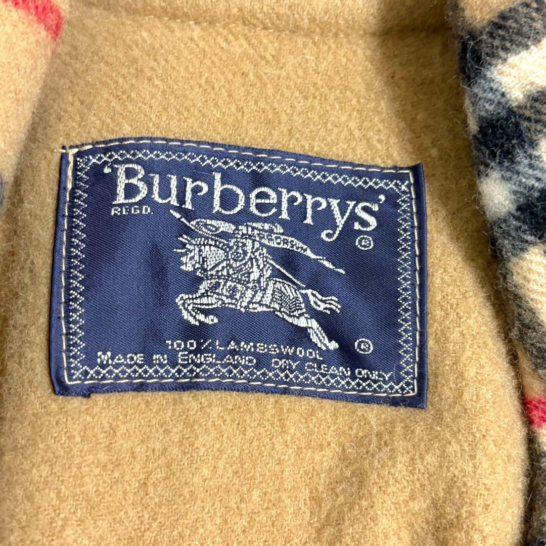 Burberrys ノバチェック 切替 ポンチョ ケープ コート バーバリー