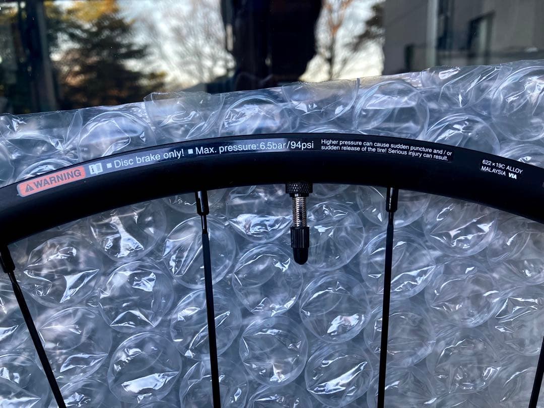 Shimano WH-RS370 チューブレス ディスクブレーキ ホイールセット