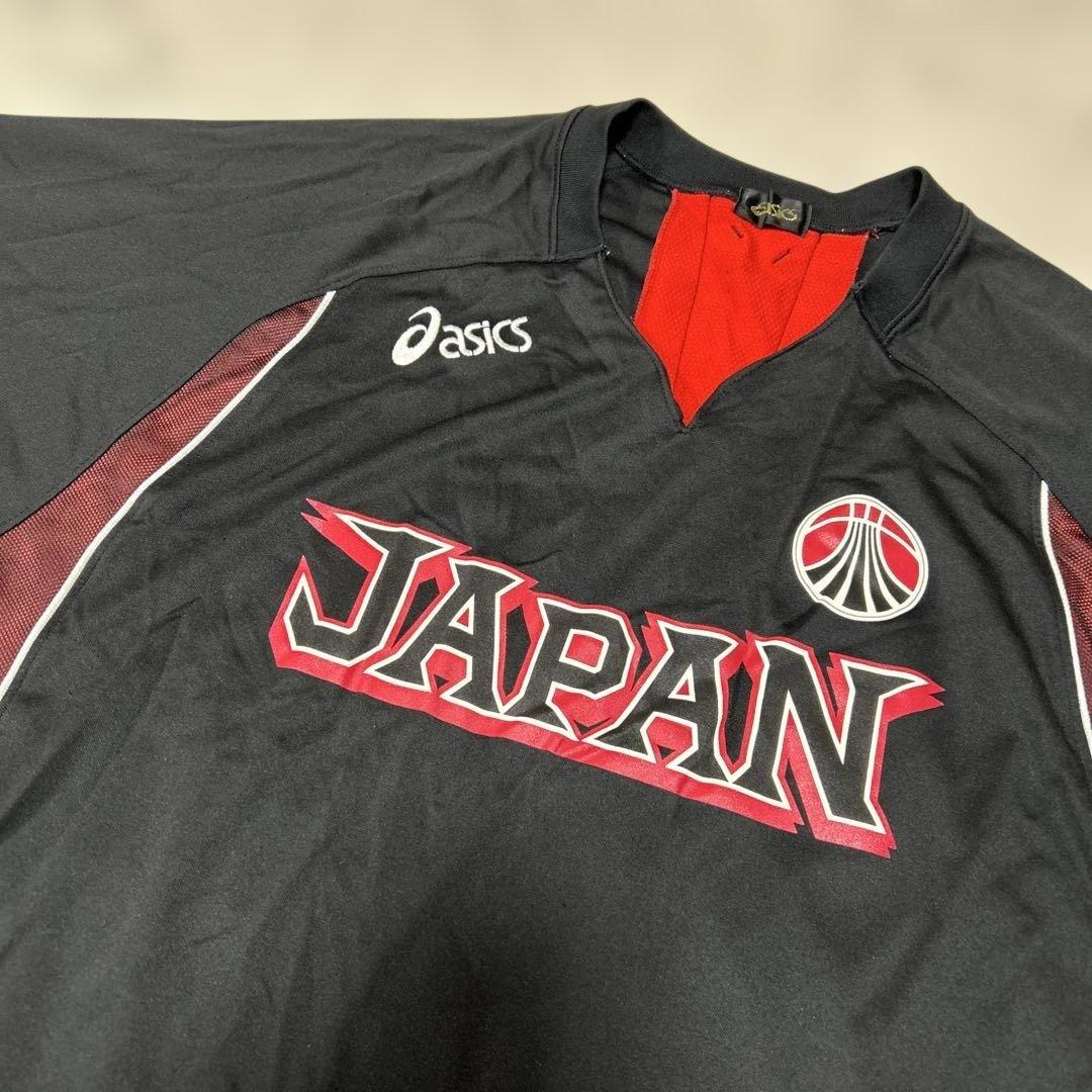 asicsレアバスケットボール日本代表別注ユニフォーム