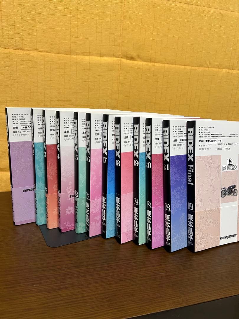 東本昌平 RIDEX 全巻セット　雨はこれから1〜8巻