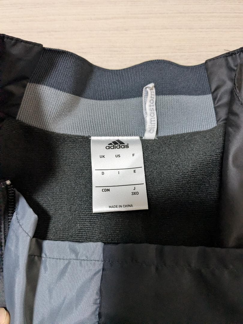 値下！上下セットadidas ウィンドブレーカー ピステ ブラック 3XO 美品