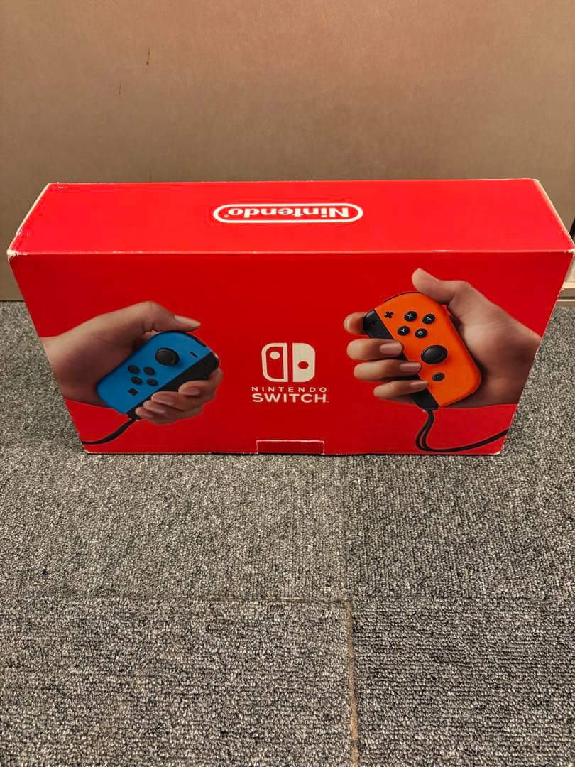【ソフト付き】Nintendo Switch 本体 ネオンブルー/ネオンレッド