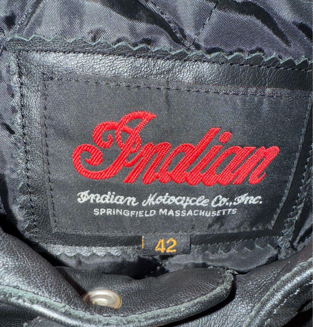 【レブル】In￼dian Motorcycle レザージャケット　バイク