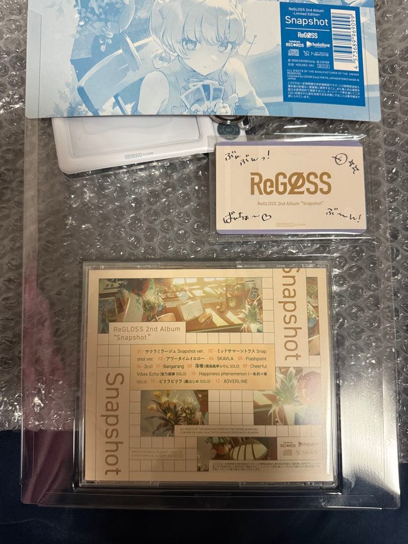 ReGLOSS 2nd Album『Snapshot』完全生産限定盤　轟はじめ