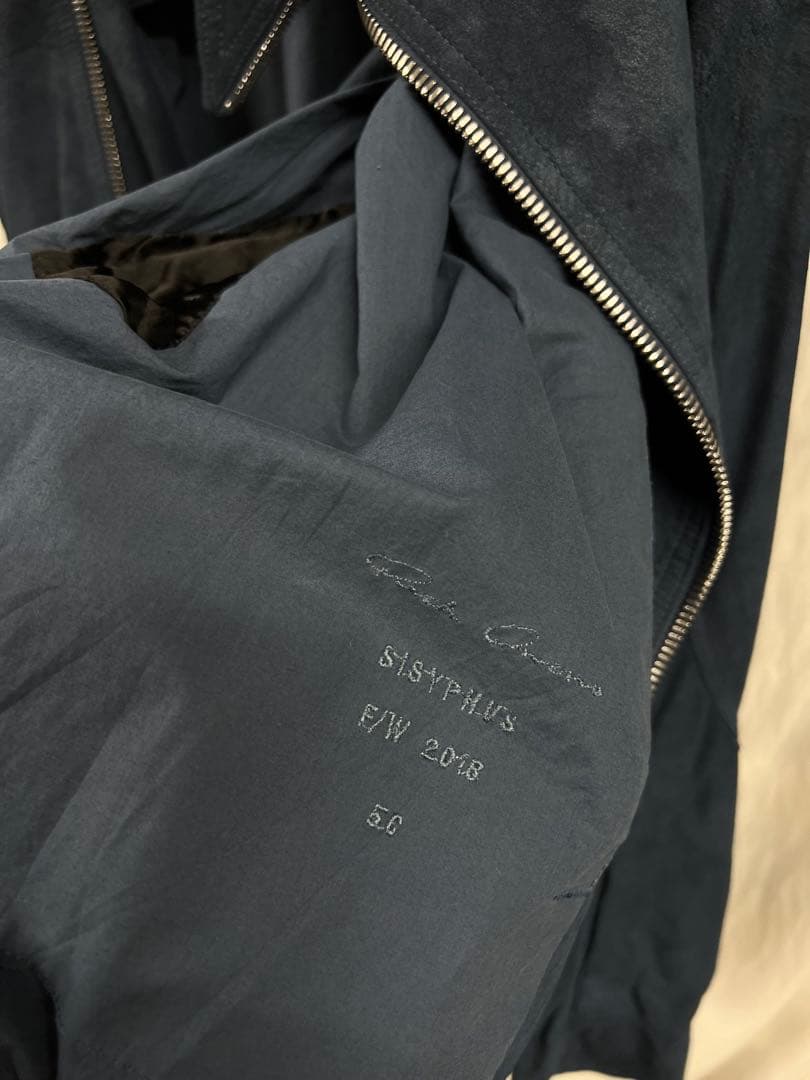 Rick Owens SISYPHUS 18FW スエードレザージャケット
