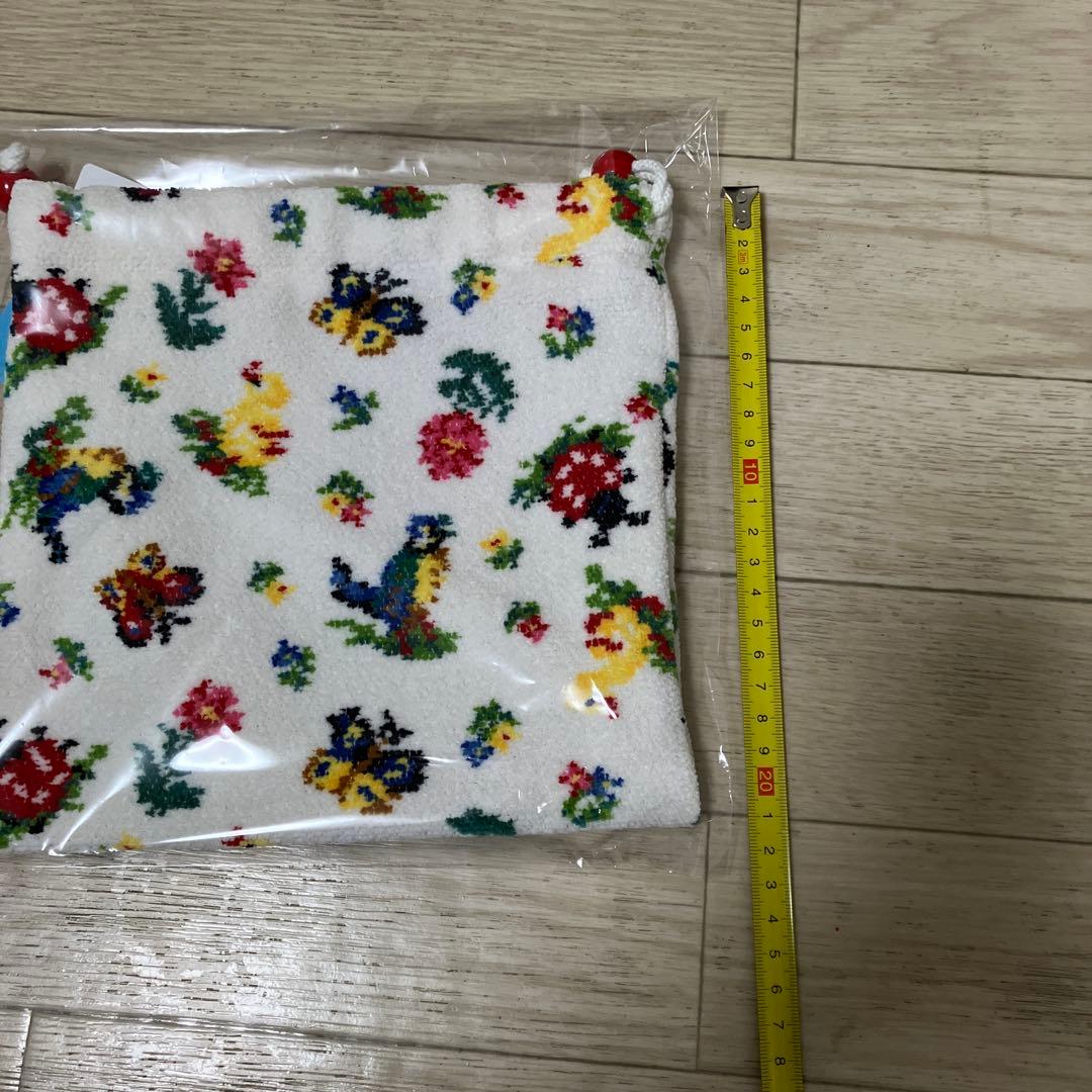 完売品‼️フェイラー　阪急うめだ本店限定　ハイジ　巾着　ホワイト