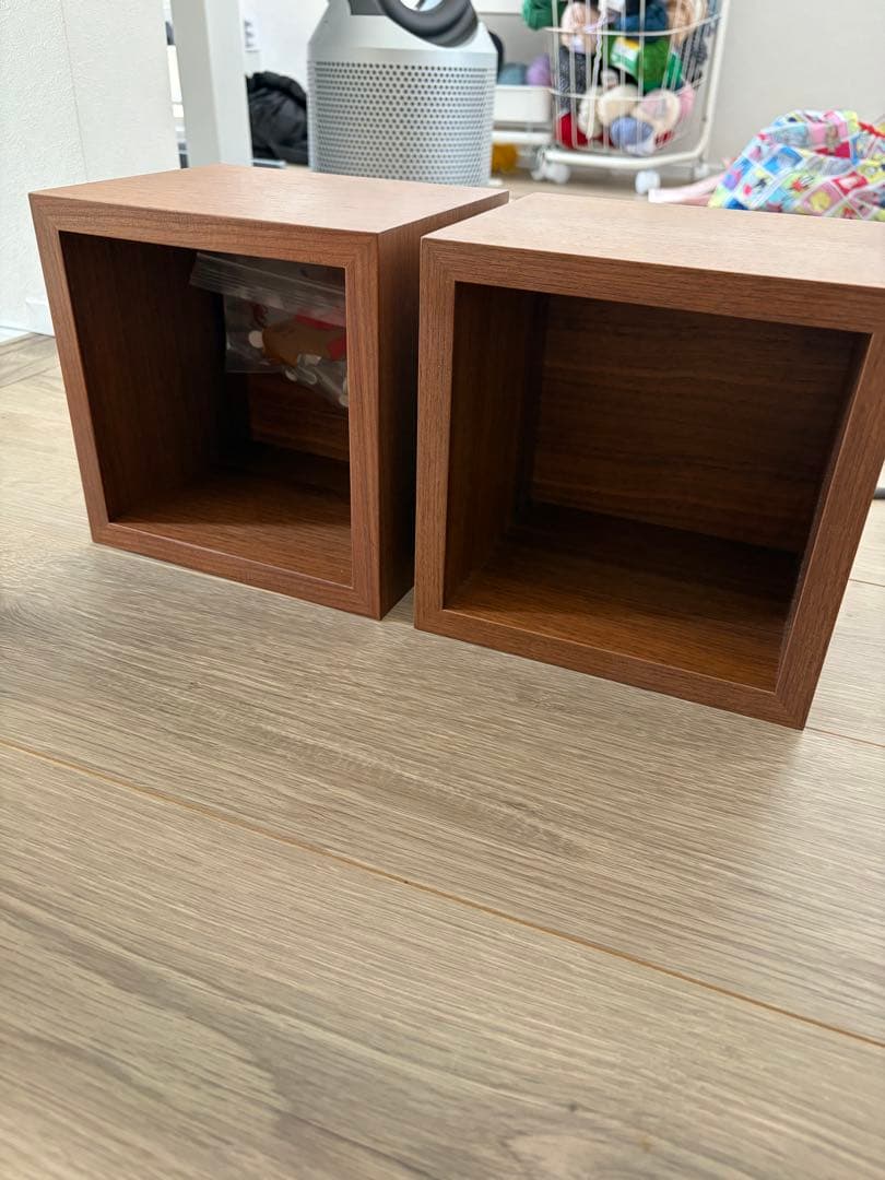 無印良品　壁に付けられる家具箱　2点セット