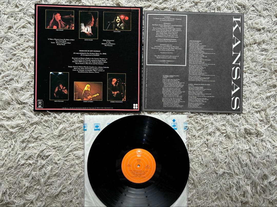 Kansas レコードセット 5枚組