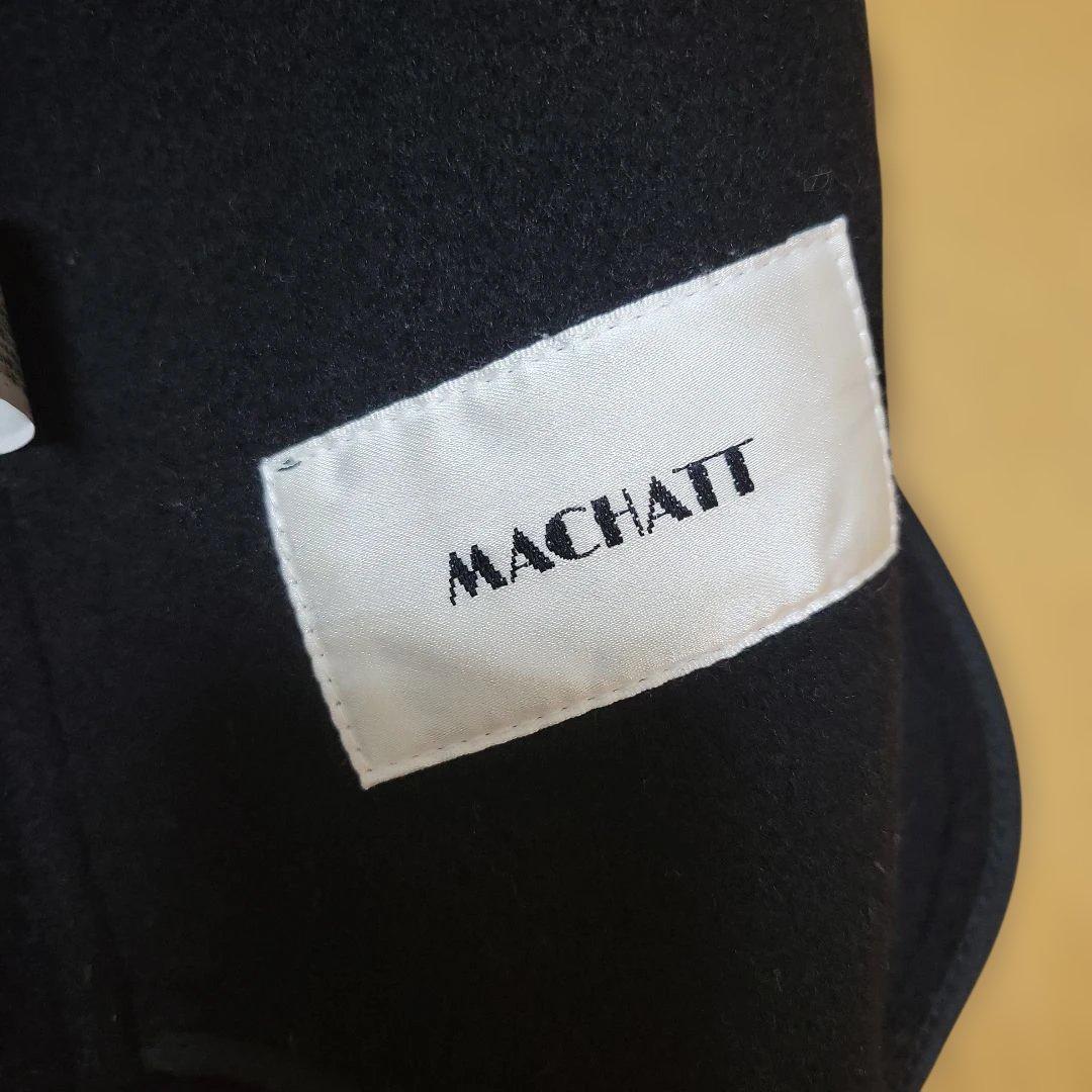 MACHATT マチャット リバーウールベスト ジレ ブラック
