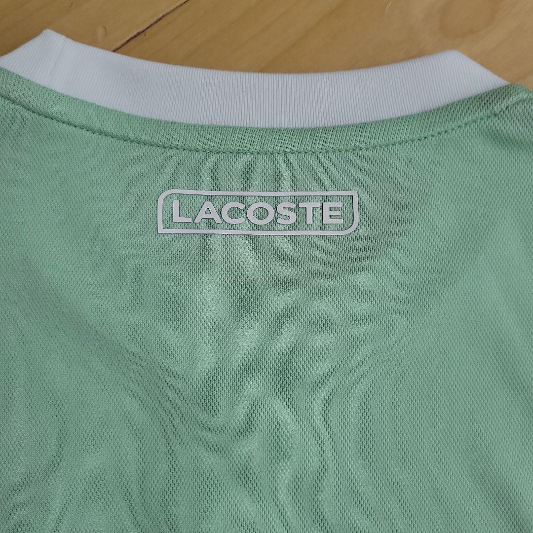 【美品】LACOSTE カラーブロック Tシャツ US XS