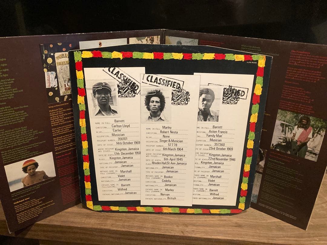 Bob Marley WAILERS - Burnin’ UK Orig. LP