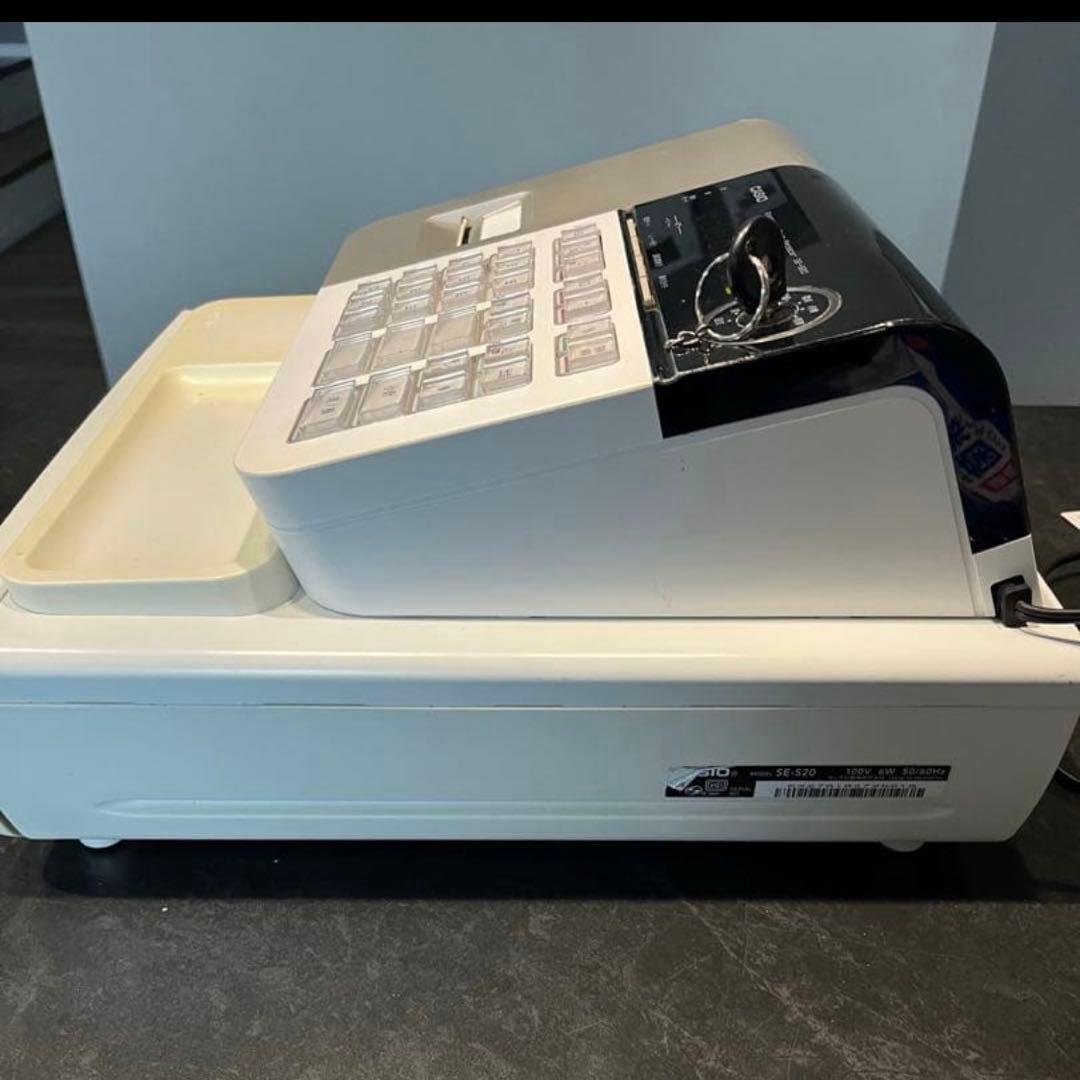 カシオレジスター　SE-S20/NL200 CASIOコンパクトレジスター