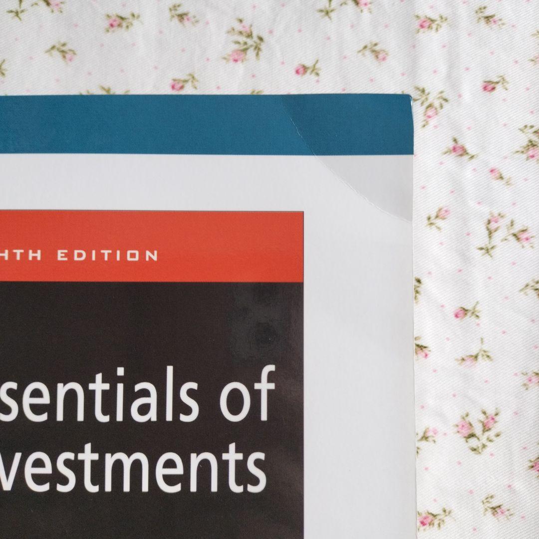 Essentials of Investments 第8版