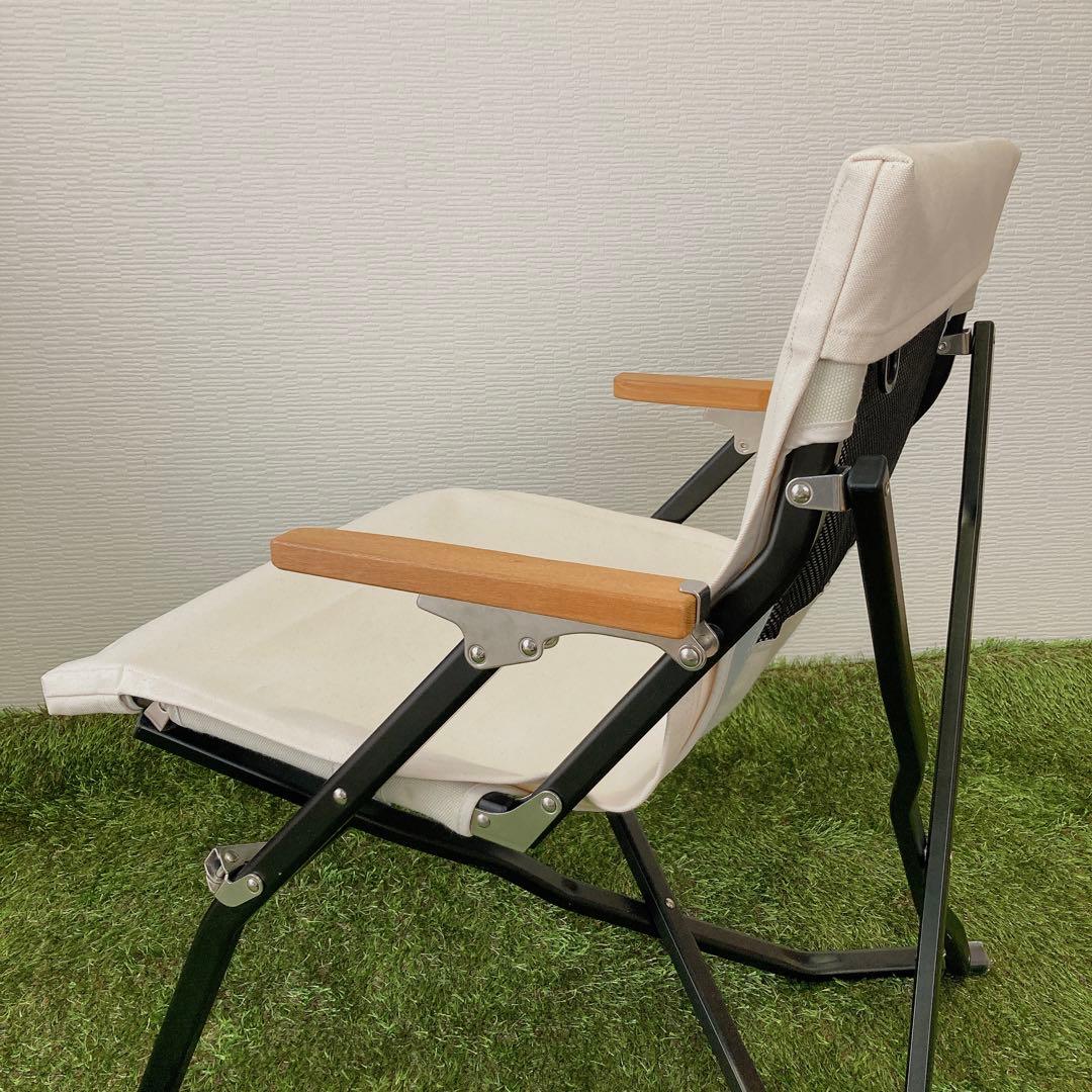 きなり色 2脚分 ローチェアショート用 シートカバー 8号帆布 スノーピーク