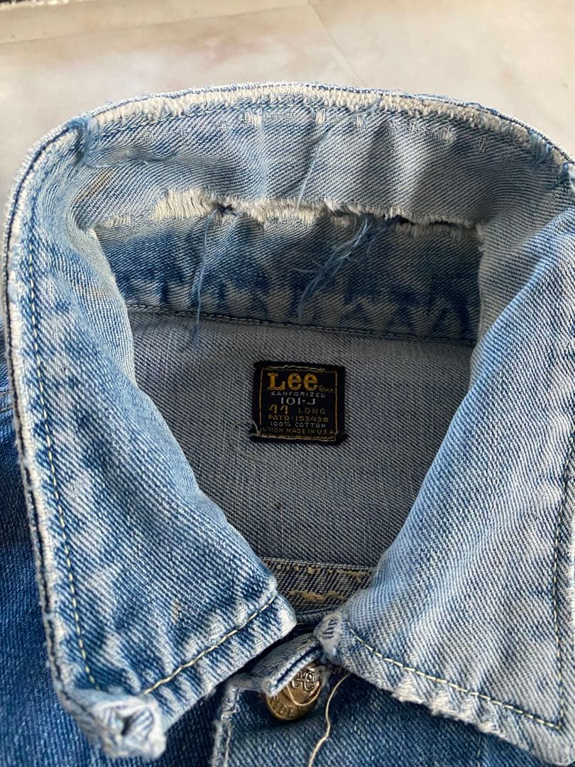 Lee 101j デニムジャケット　60s 70s ヴィンテージ