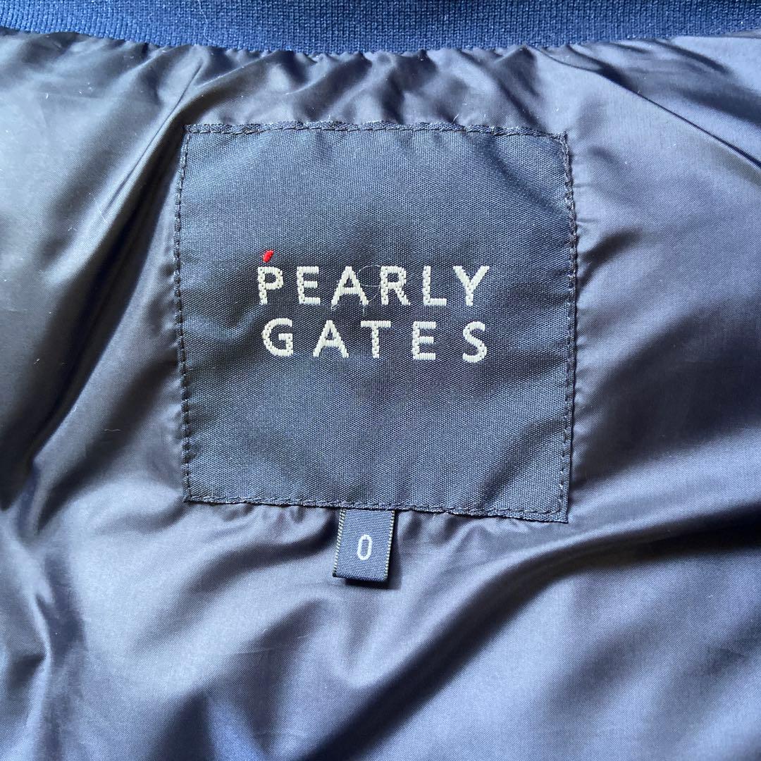 PEARLY GATES ネイビー ダウンベスト