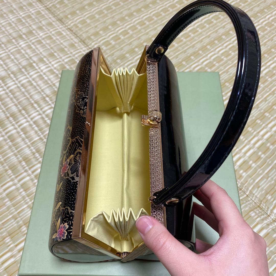和装用バッグと下駄のセット 着物 振袖 成人式
