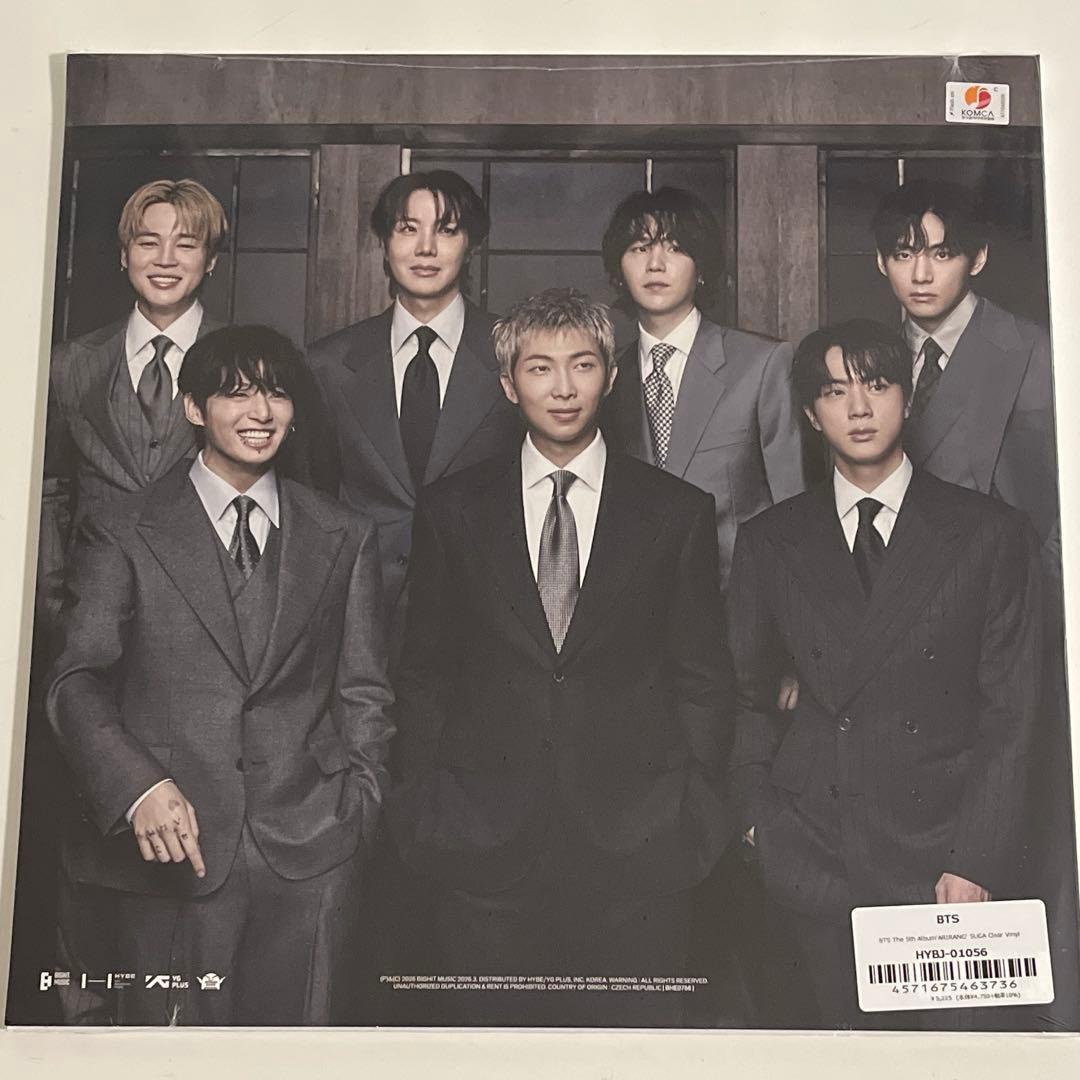 BTS ARIRANG LP Deluxe Vinyl アルバム ♡SUGA