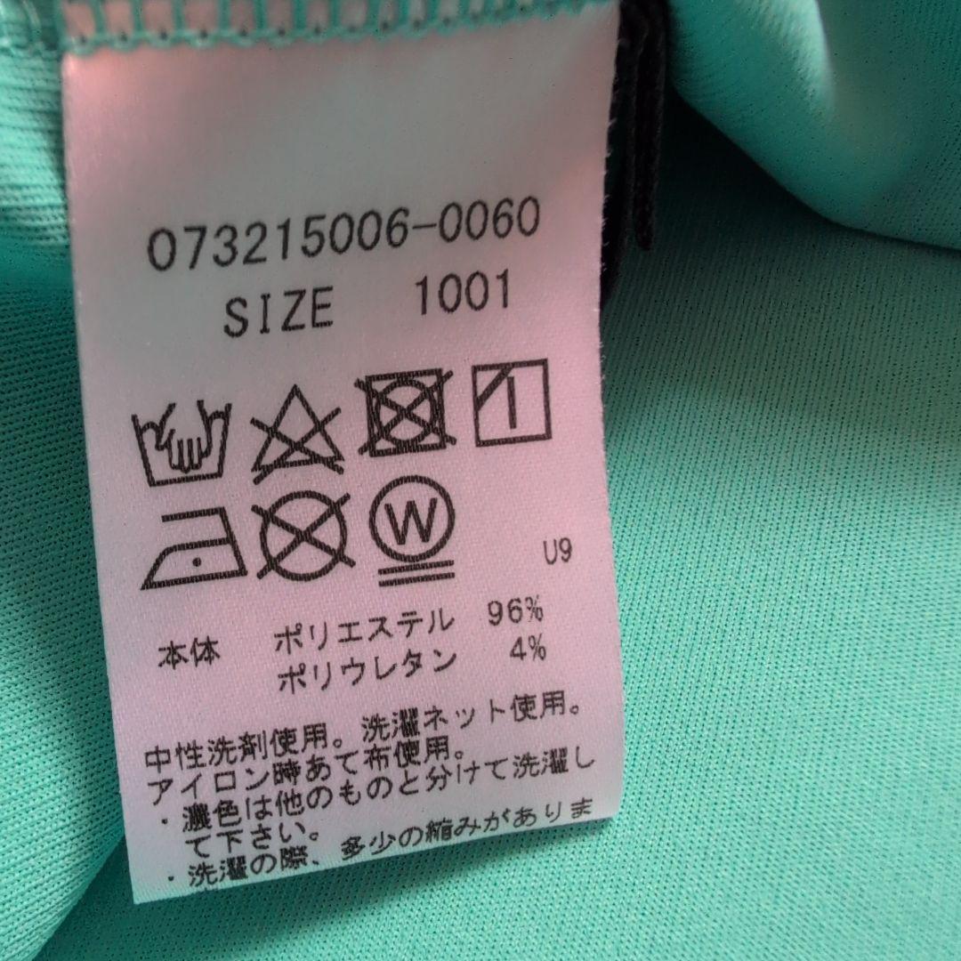 【極美品】ジーフォアゴルフ　サイドラインモックネックシャツ半袖　S