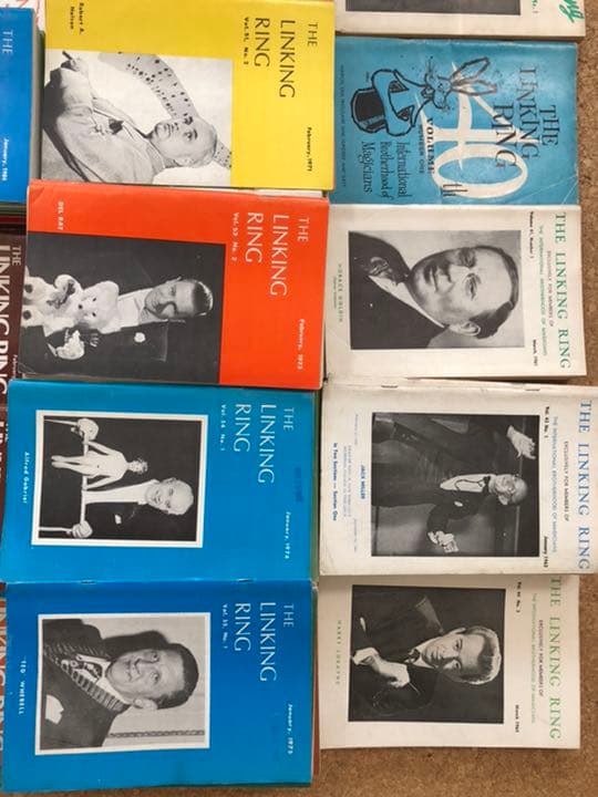 THE LINKING RING 1958年から1987年まで121冊