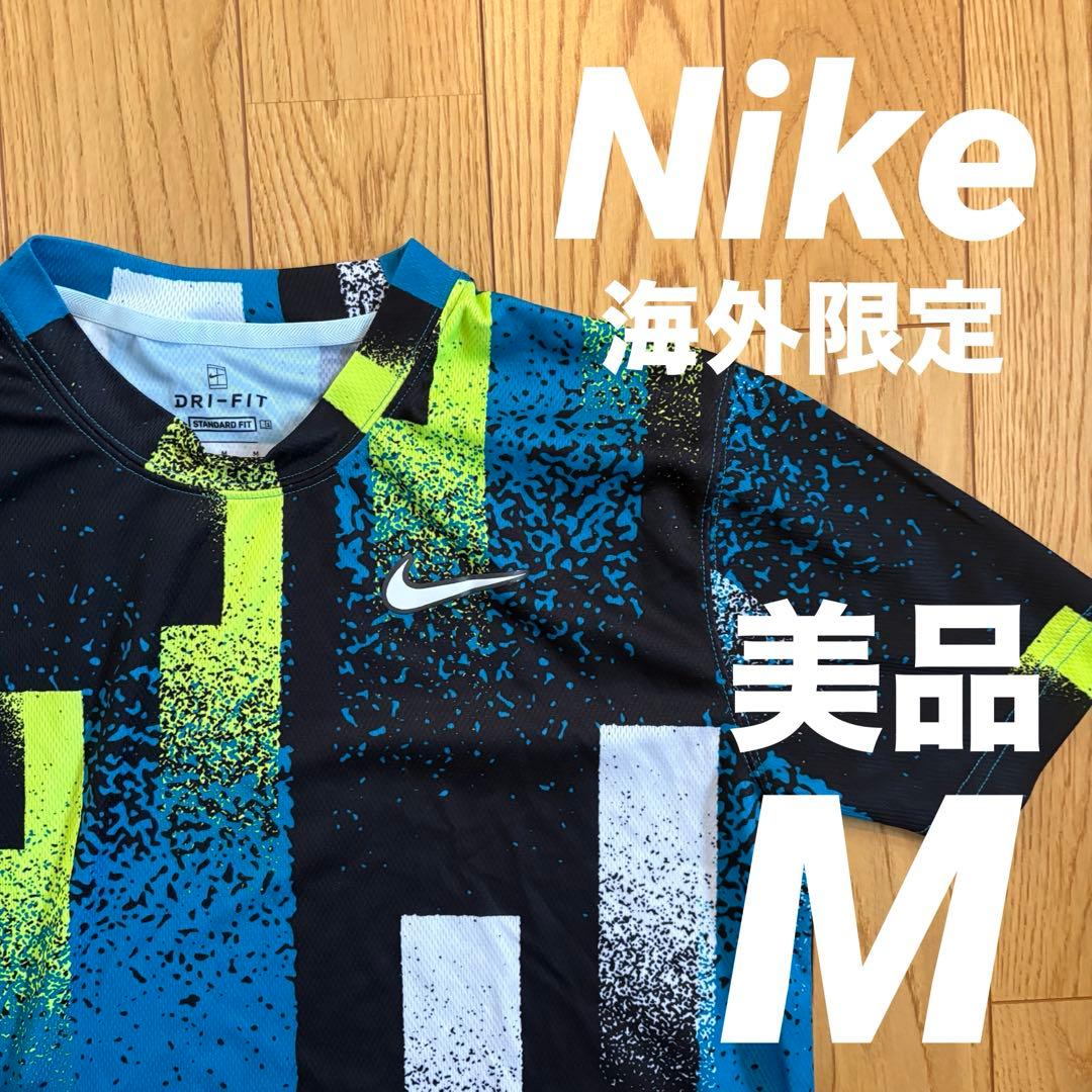 【海外限定】Nike court DRI-FIT グラフィックTシャツ M