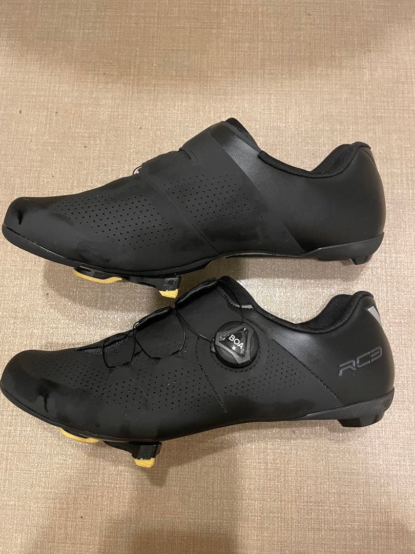 【値下げしました。】Shimano RC3 シューズ ブラックSPD SL