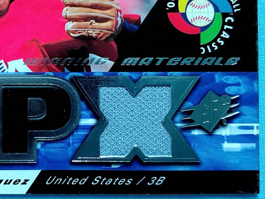 2006 SPx WBC アレックス・ロドリゲス ジャージーカード アメリカ代表