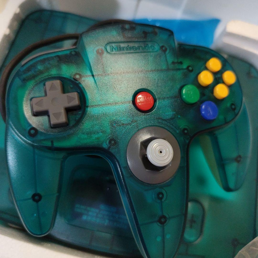 Nintendo 旧世代ゲーム機本体 NINTENDO 64 クリアブルー