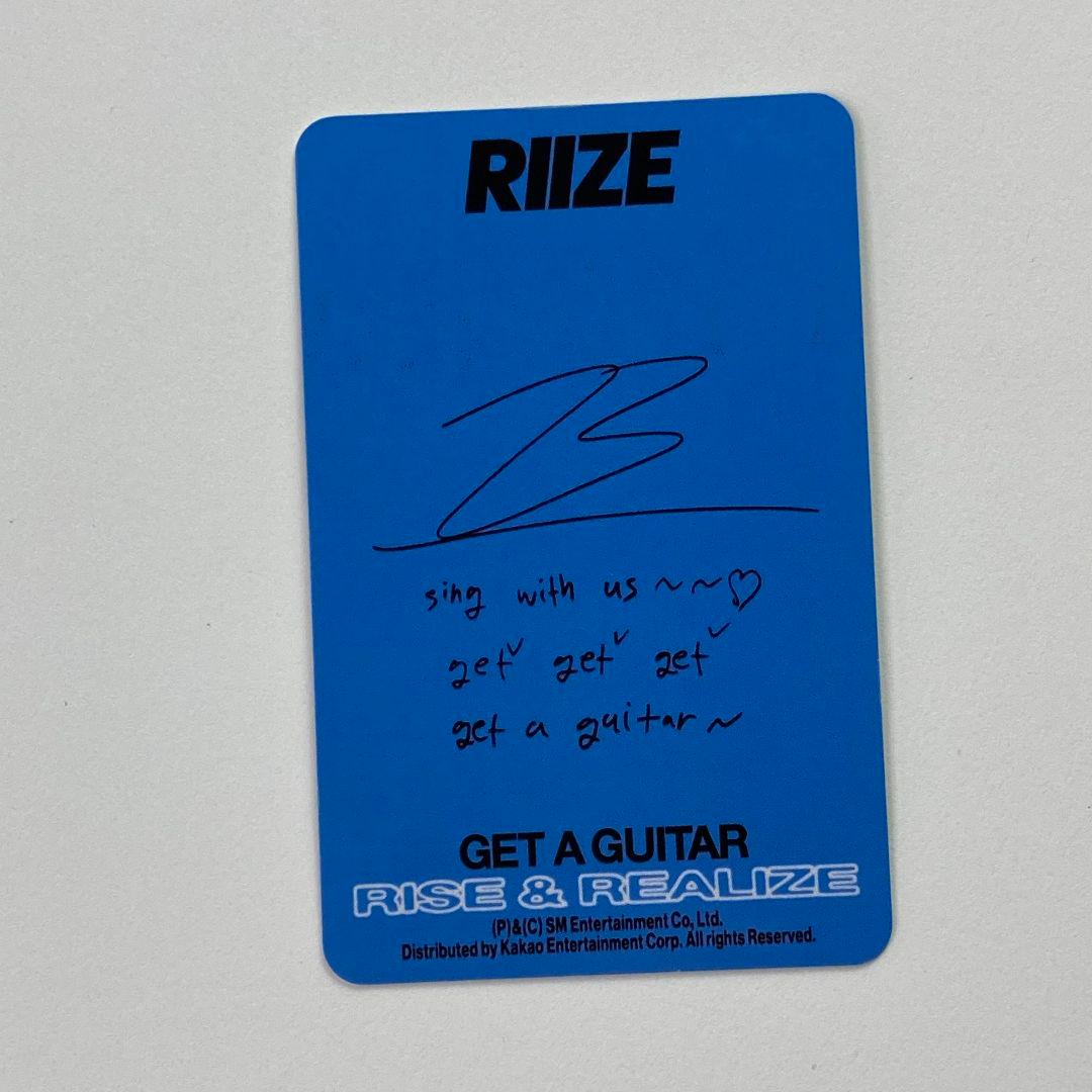 RIIZE 限定 特典 US盤 B&N トレカ ウォンビン