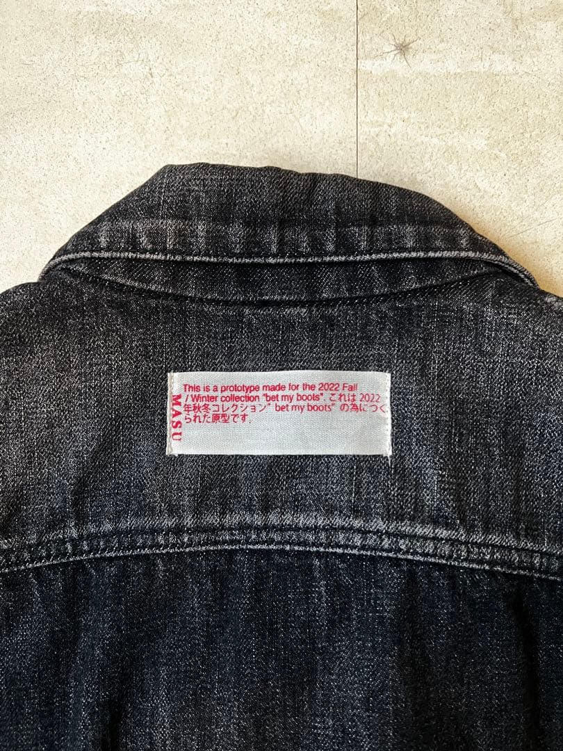 masu 22aw denim trucker jacket “toile”