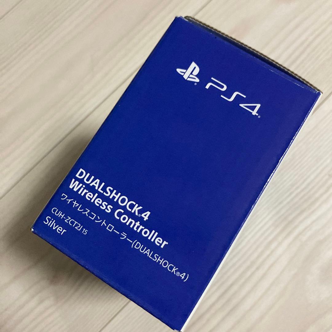 【中古】SONY PS4 純正 コントローラー DUALSHOCK 4 シルバー