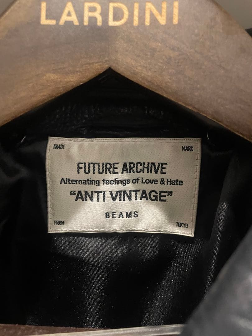 ジャケット・アウター Future archive 25FW FA. LEATHER BLOUSON
