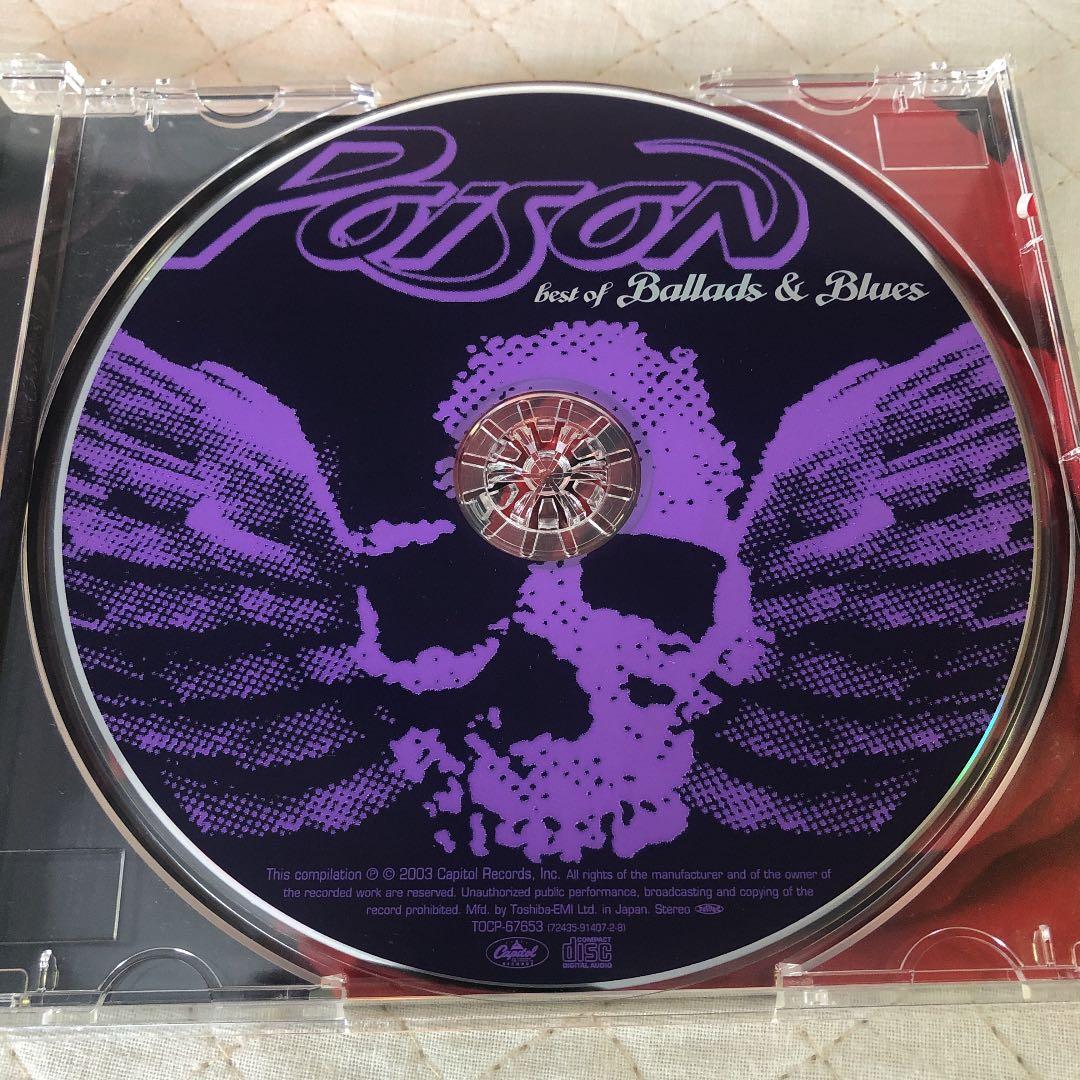 国内盤！Poison/ ポイズン/ ベスト・オブ・ザ・バラッズ・アンド・ブルーズ