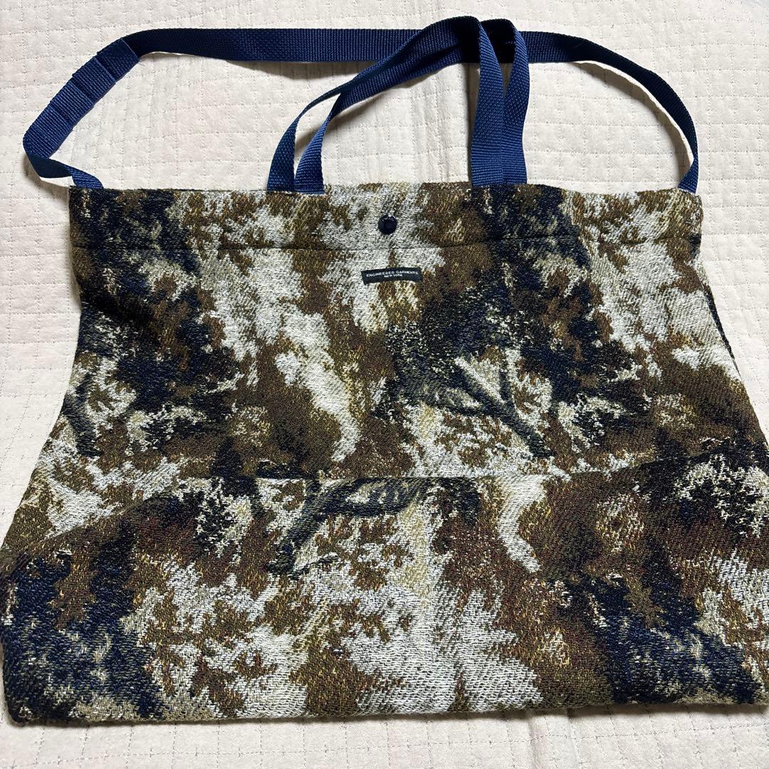 ENGINEERED GARMENTS カモフラ トートバッグ