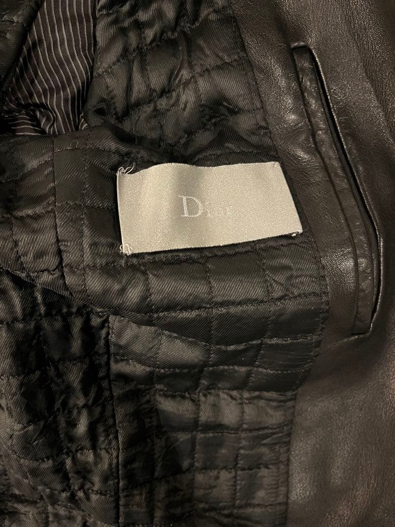 Dior Homme 2007AW 4ポケットレザージャケット