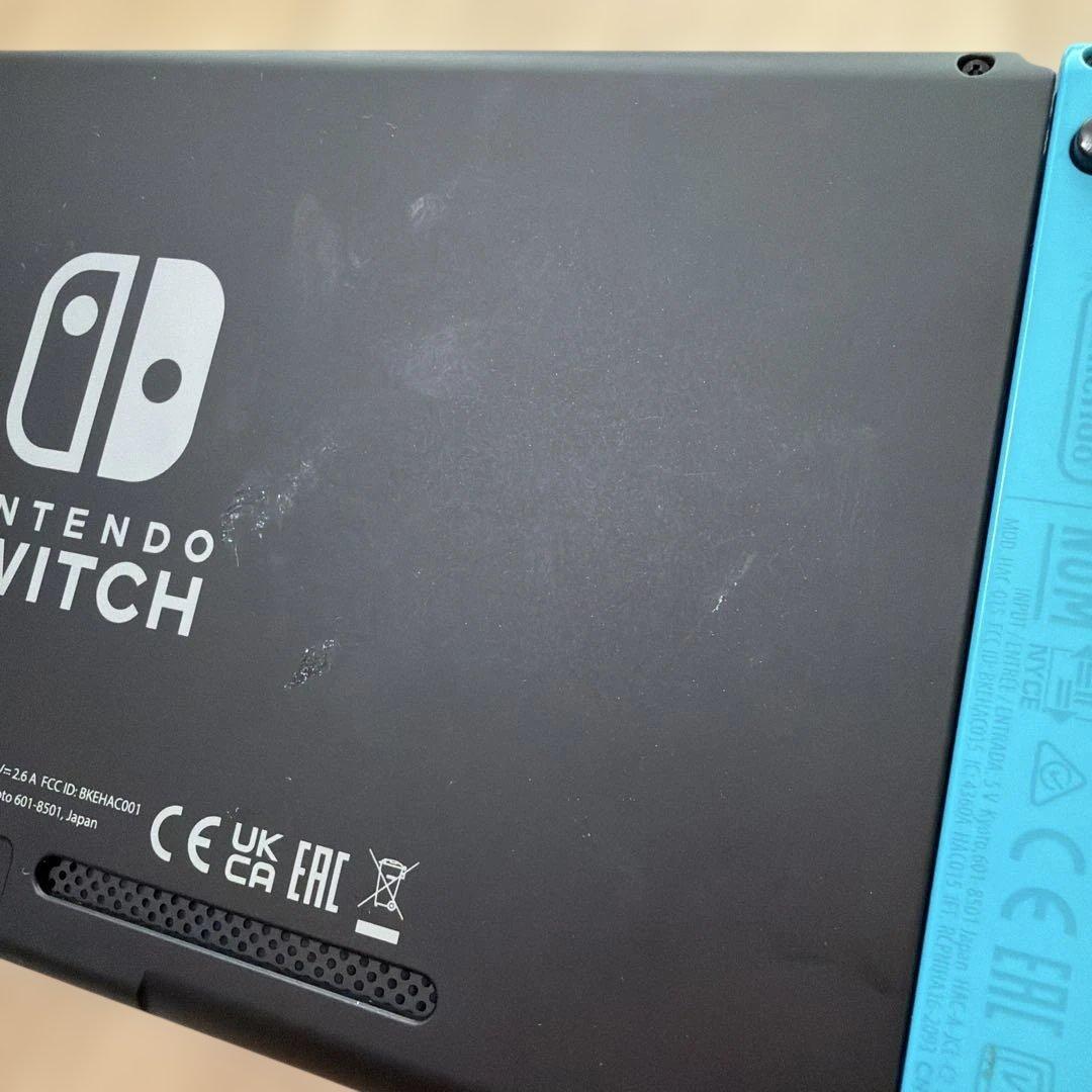 中古Nintendo Switch ネオンブルー/ネオンレッド本体HAC-001
