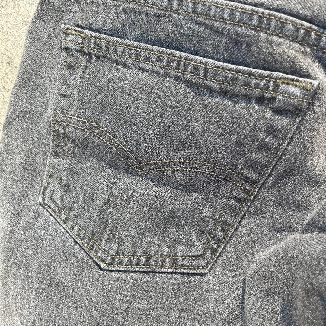 90s 美品毛羽立ち　Levi's 501 Black 米国製 先染33x30