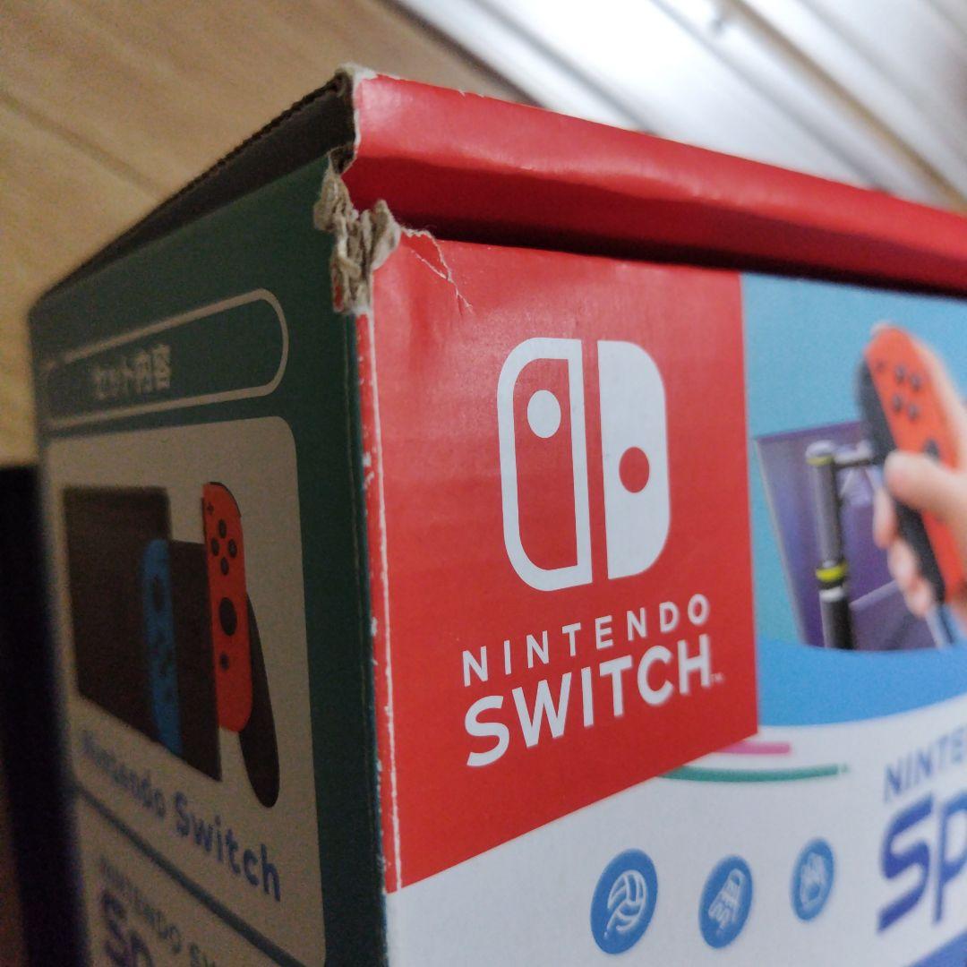 Nintendo Switch 本体 + Sports　ケース　ジョイコンｘ２