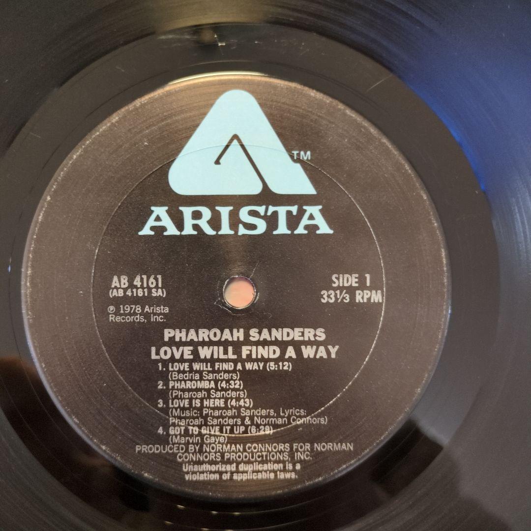 洋楽 Pharoah Sanders/ Love Will Find A Way
