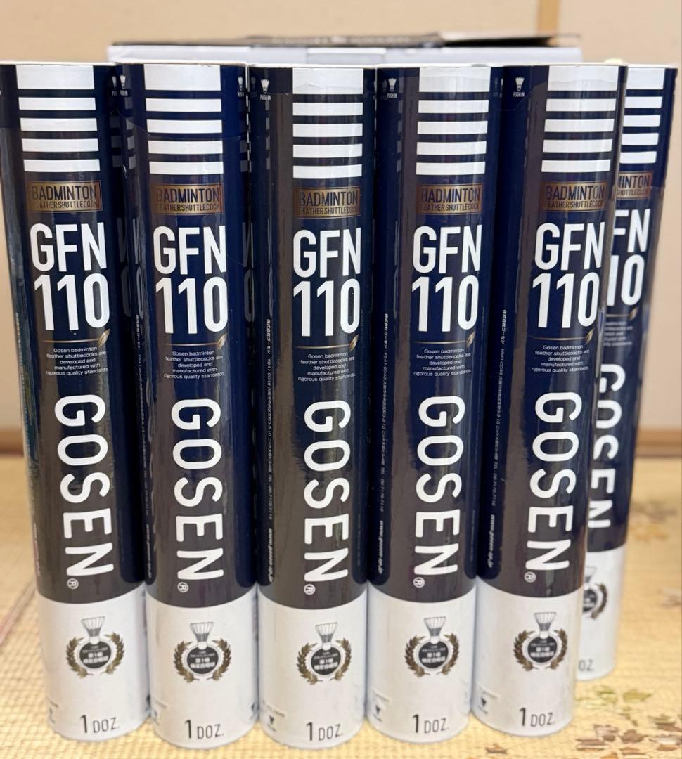 中古シャトル　バドミントン　GFN110 10本