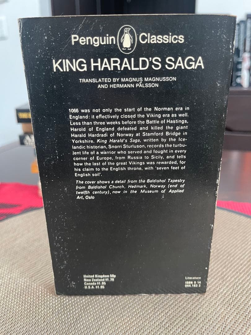 洋書 KING HARALD'S SAGA (Penguin Classics)