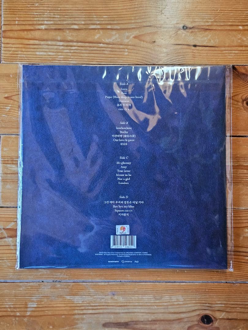 ペクイェリン Turn on that Blue Vinyl