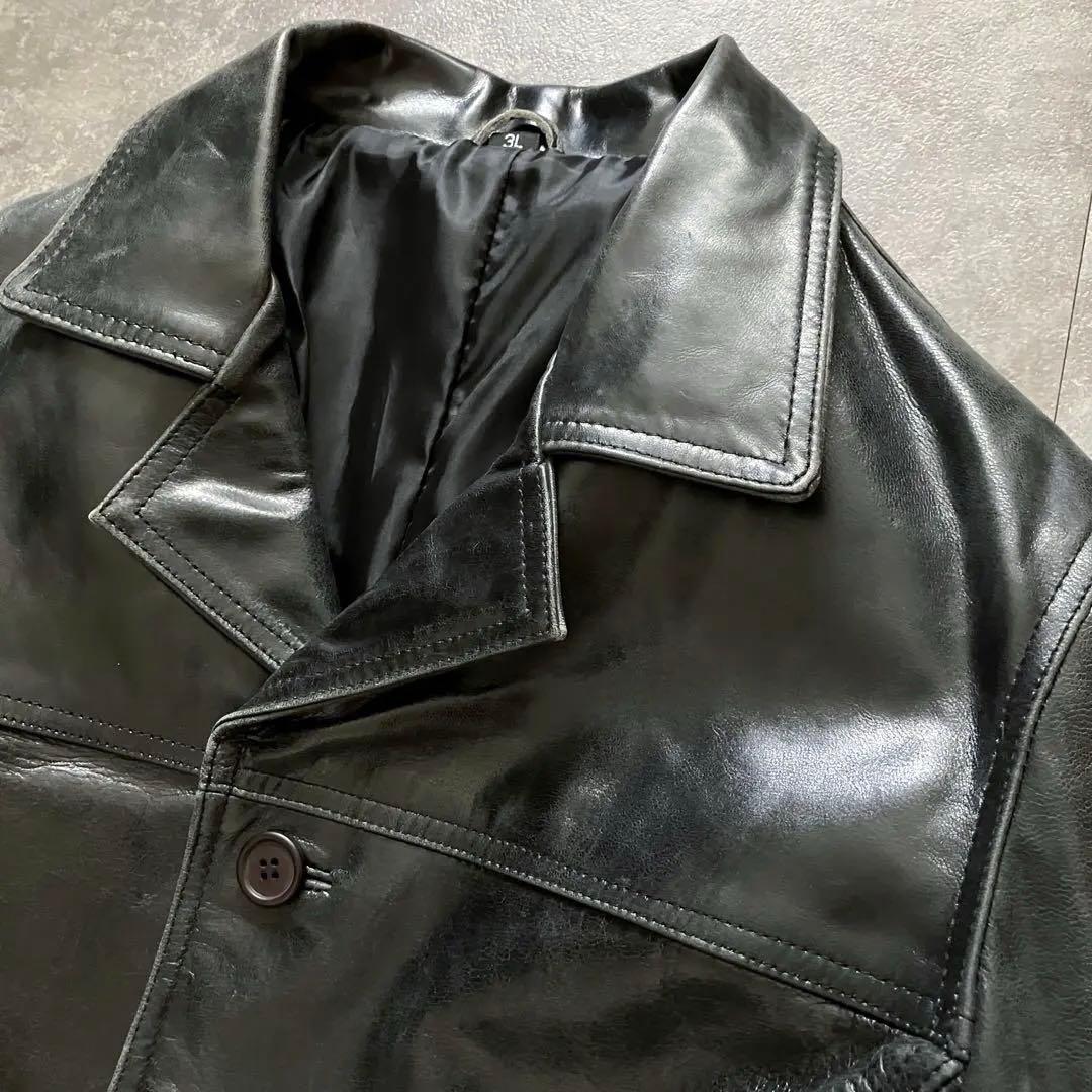 ジャケット・アウター archive freedom goat leather car coat