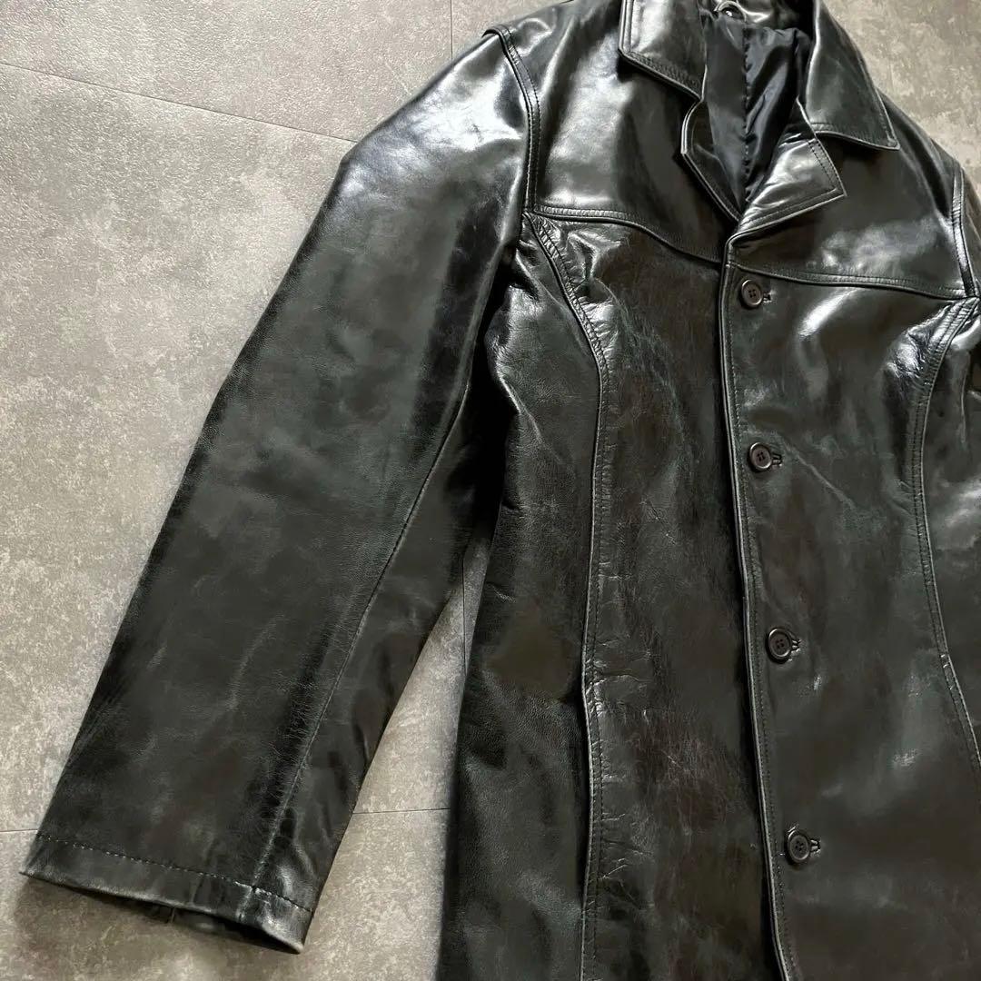 ジャケット・アウター archive freedom goat leather car coat