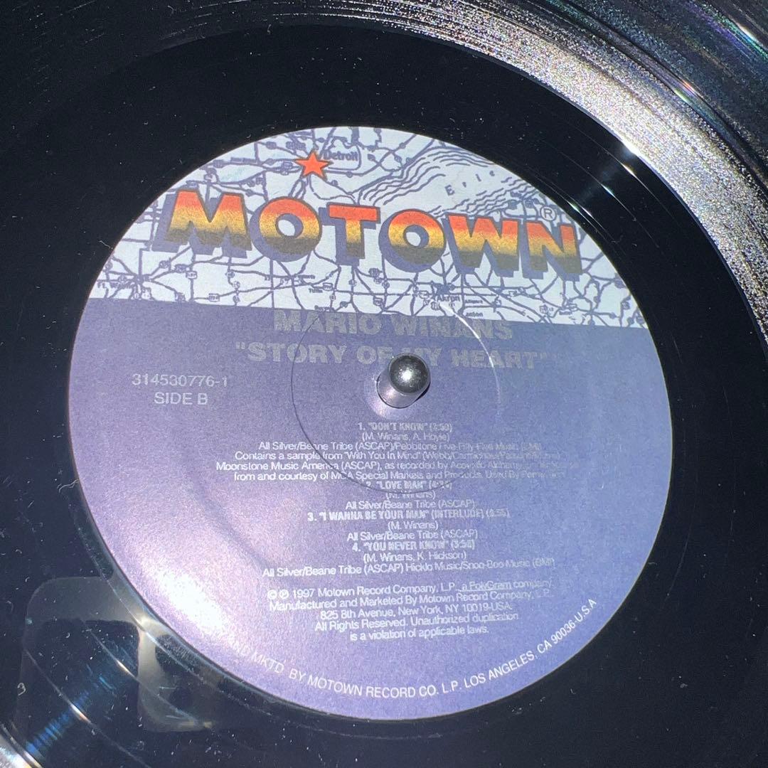 洋楽 Mario Winans Story of My Heart 2LP