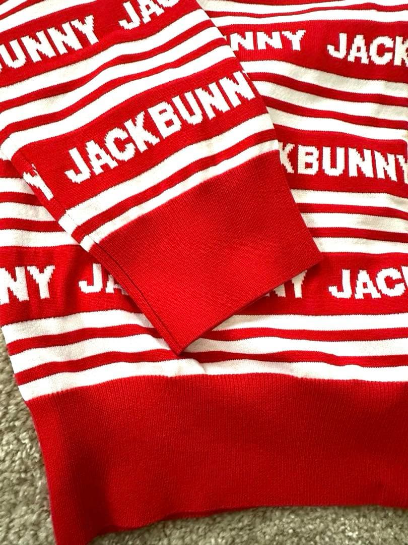 新品未使用★JACKBUNNY ストライプ カーディガン　サイズ2