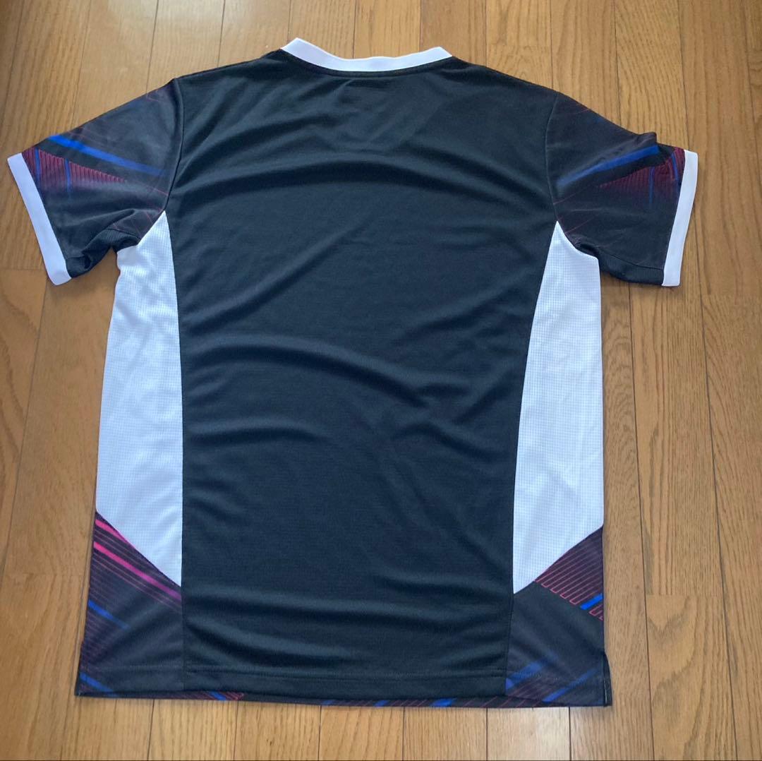 YONEX バドミントンウェア Lサイズ ブラック　ゲームシャツ