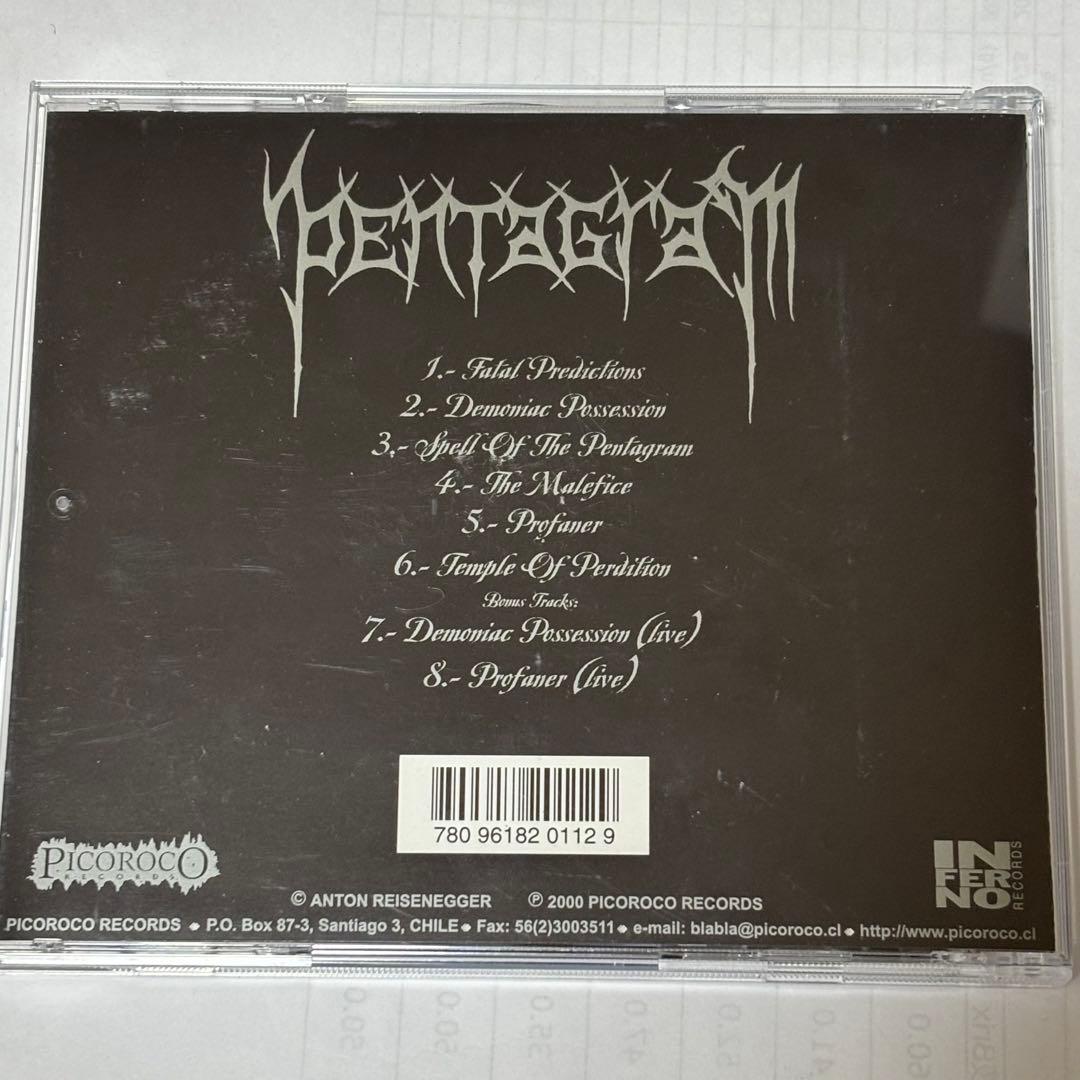 【レアCD】　PENTAGRAM（Chili）/ Pentagram