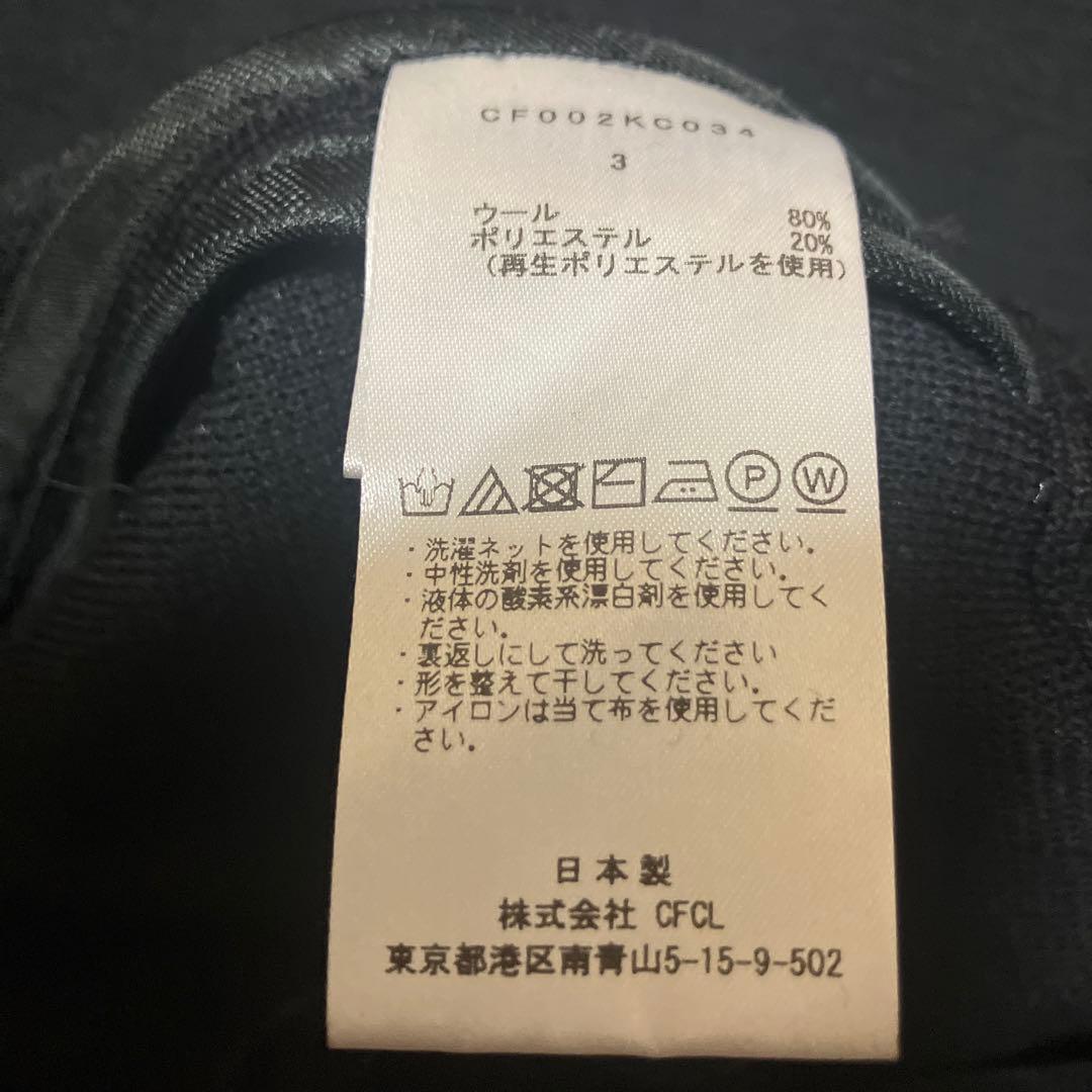 CFCL フーディージャケット　ブラック